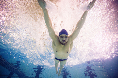 swimming