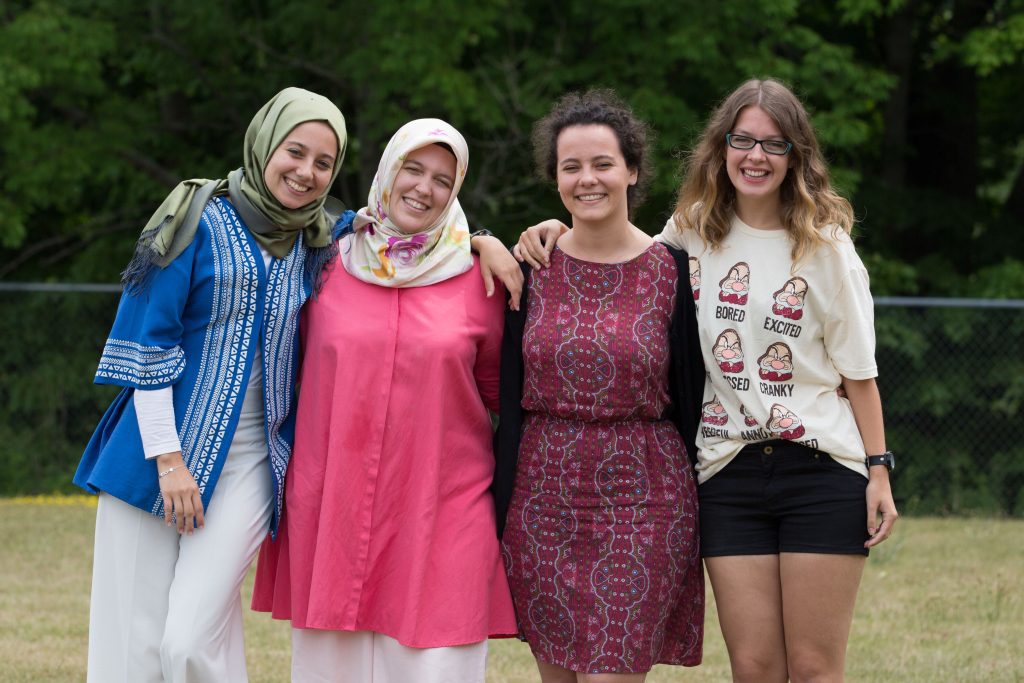 From left to right: Elif Yesil, Nilifur Ileri, Elif Buyukogutcu and Ahsen Clni.