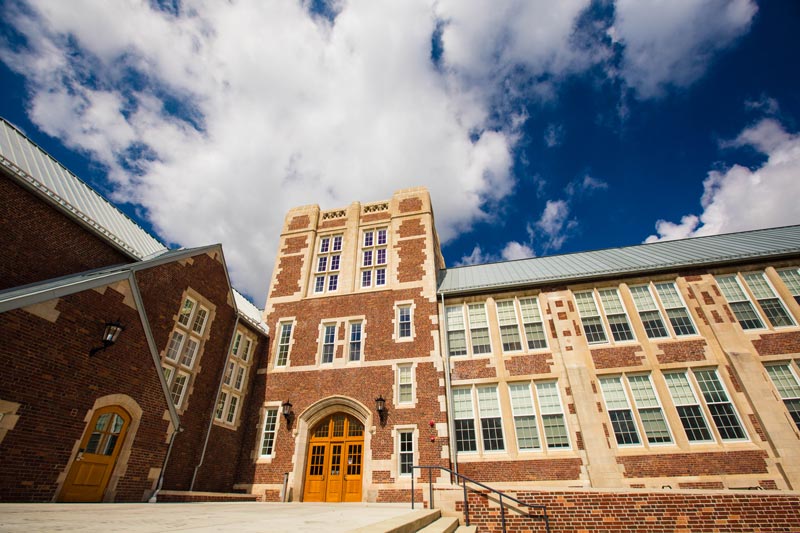 Doty Hall exterior.