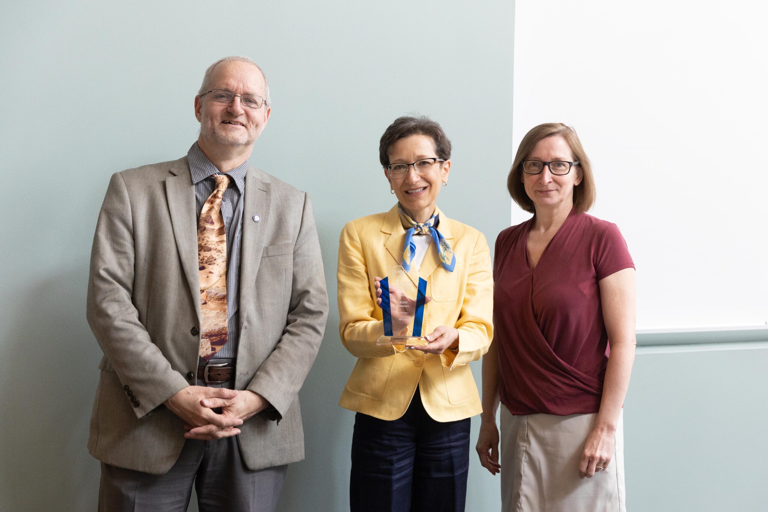 Geneseo Receives SUNY Shared Governance Award