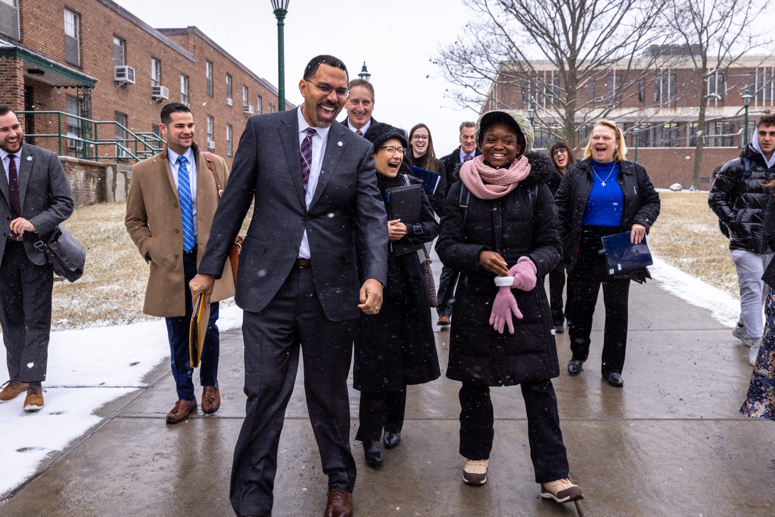 Chancellor King Visits SUNY Geneseo