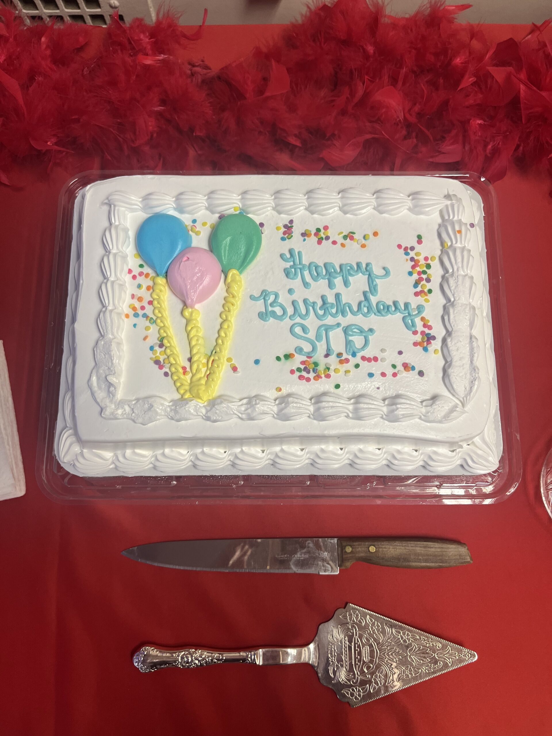 Birthday cake with 