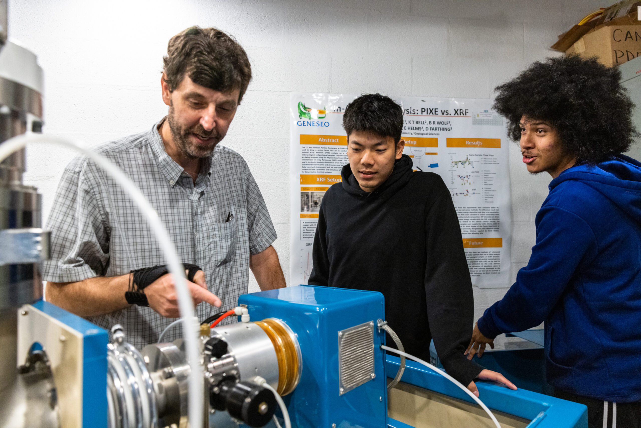 Physics Gets Nod from Chancellor