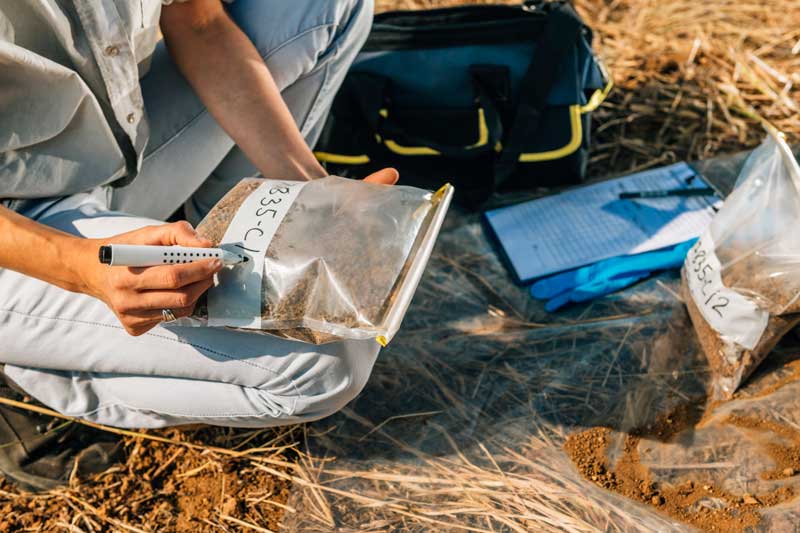 soil sample analysis