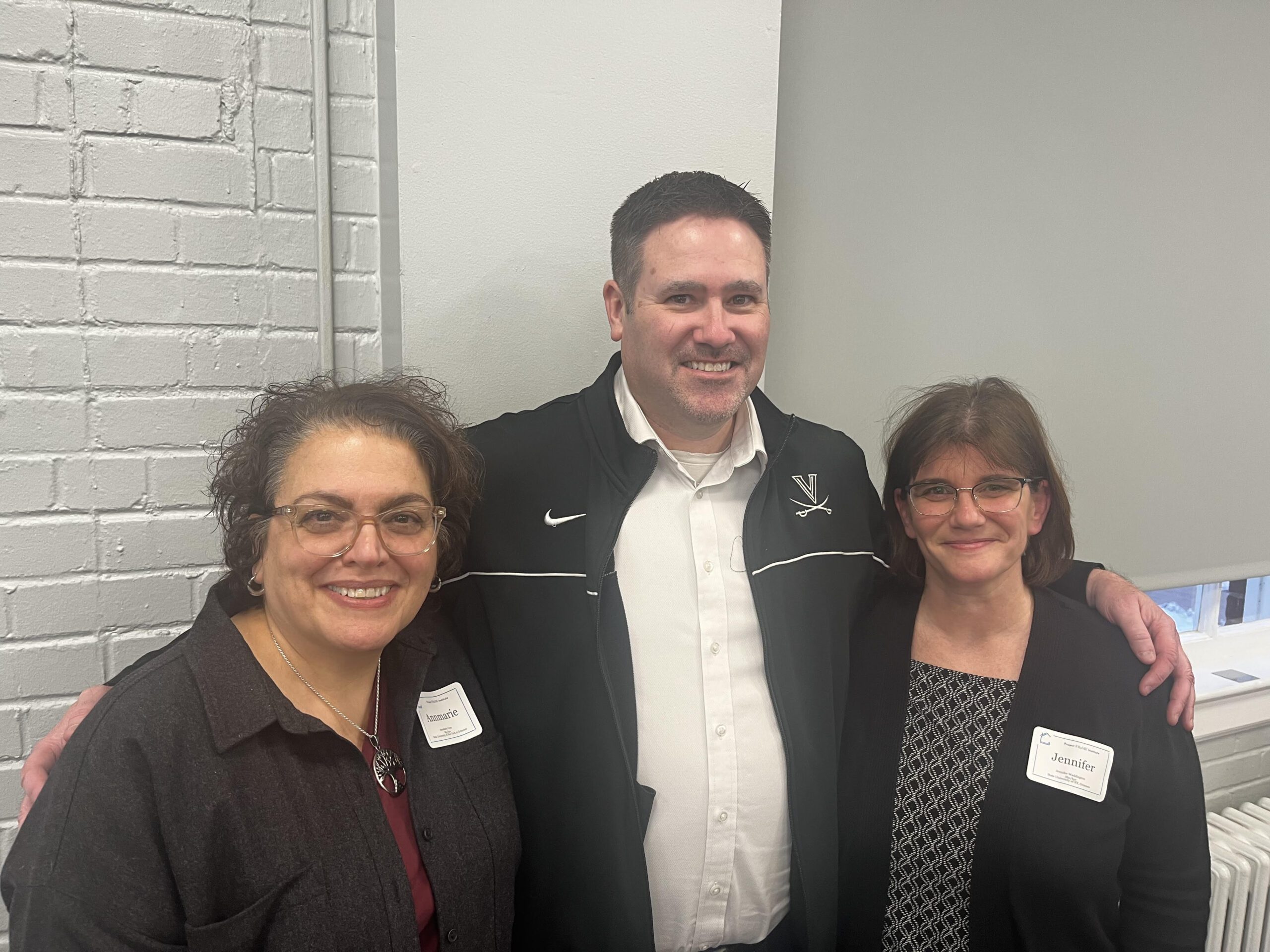 TSWDFaculty SOE Annmarie Urso, UVA Curry SOE Michael Kennedy, SOE Jennifer Waddington