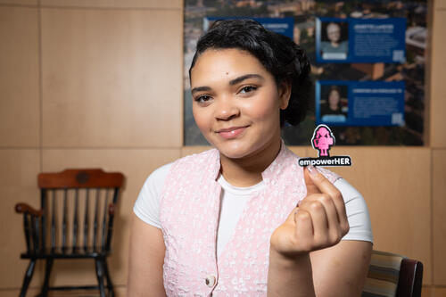 Portrait of Solangel Almonte.