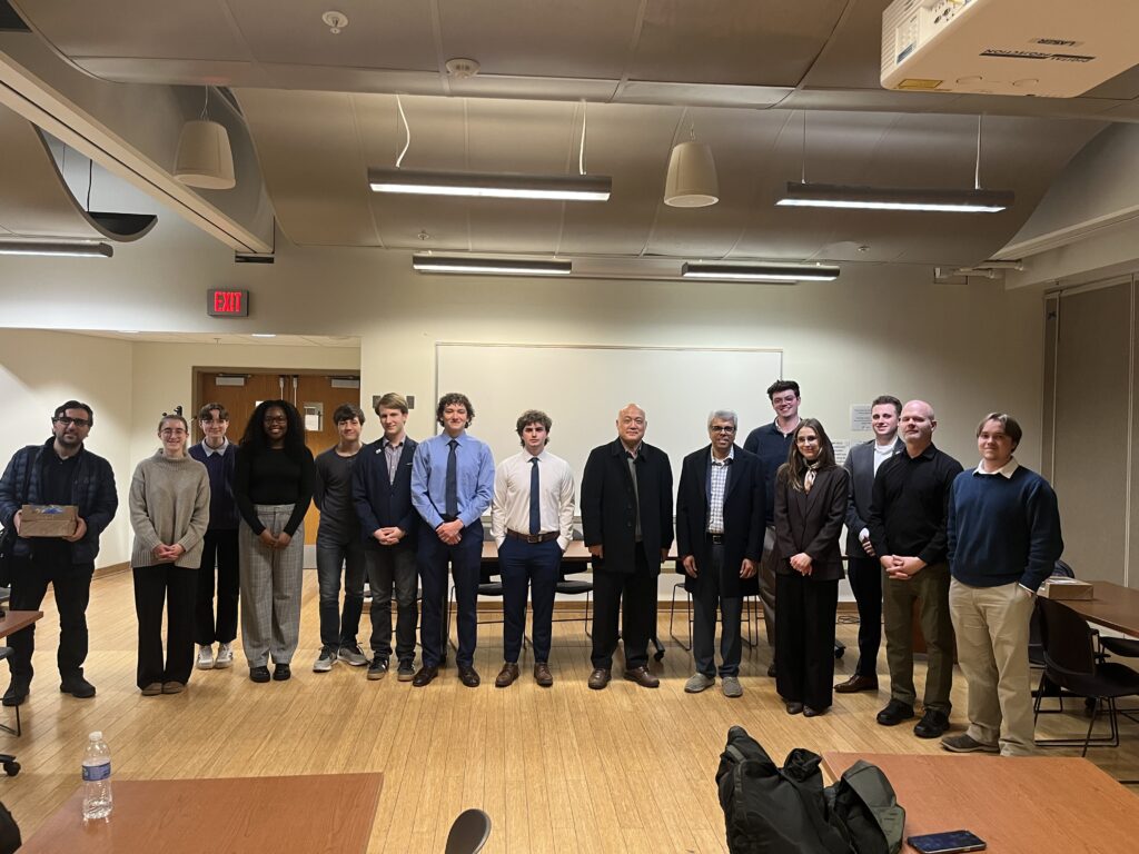 students and faculty at the RIT conference