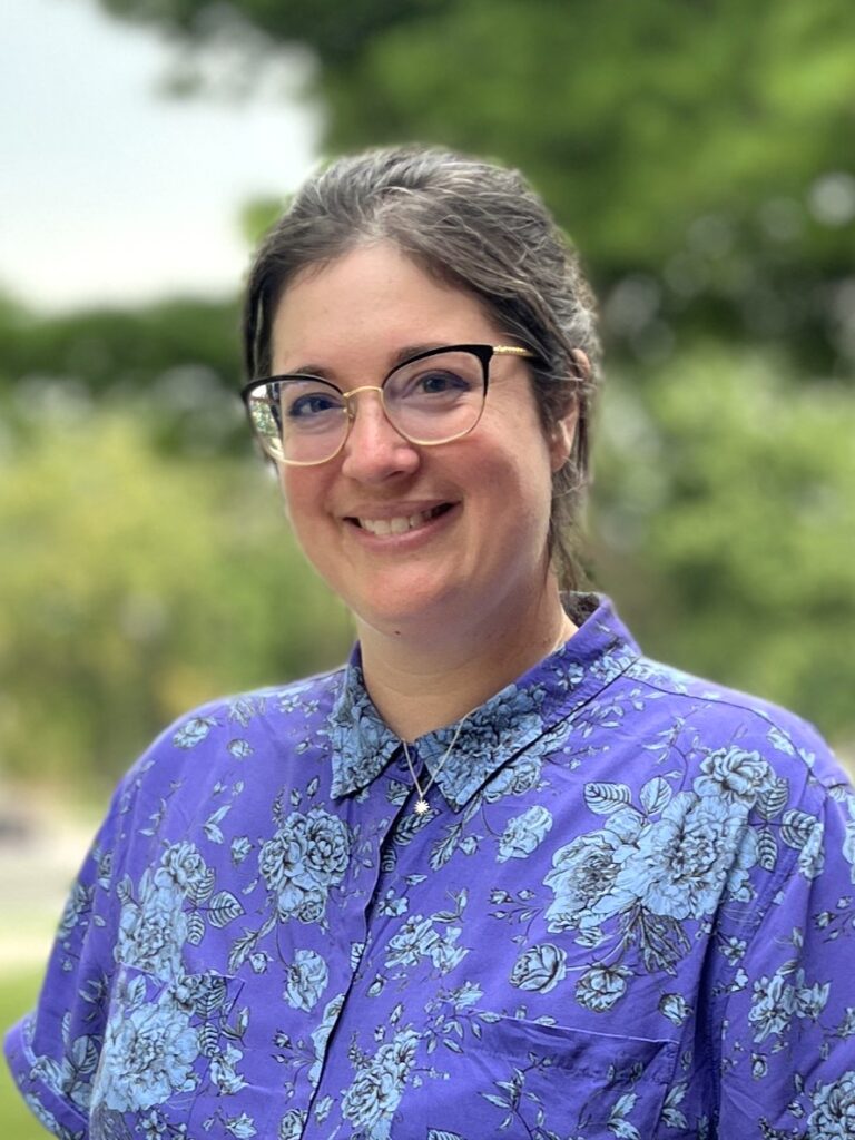 Outdoor portrait of counselor Lauren Esposito